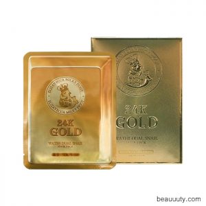 24k Gold Water Dew Snail Mask Pack (25ml x 10)