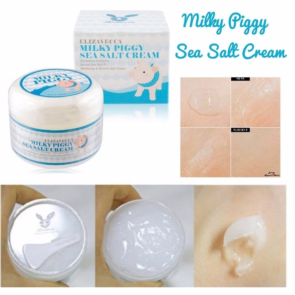 Milky Piggy Sea Salt Cream 100ml How to Use Description Ingredients